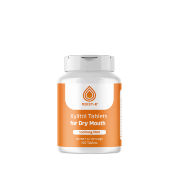 Moist-R Tabletki do suchych ust 100 sztuk