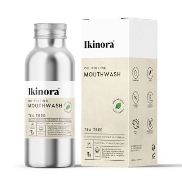 Ikinora Naturalna Kokosowa Płukanka do Ust z Olejem
