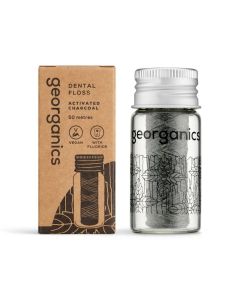 Georganics Nić Naturalna Węgiel Drzewny (50 M)