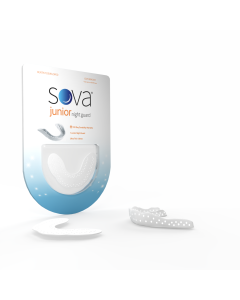 Sova Junior – Ochraniacz na zęby dla dzieci przeciw zgrzytaniu zębami (biały)
