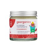 Pasta do zębów dla dzieci Georganics z fluorem (słoiczek)