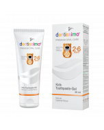 Dentissimo Junior 2-6 Toothpaste Kids Getting used oral hygiëne caramel